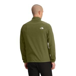 The North Face Men's XL Forest Olive Canyonlands Fleece Jacket Full Zip O8-9